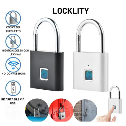 Locklity™ Il lucchetto digitale